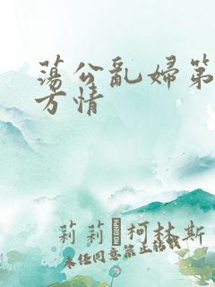 荡公乱妇第1章方情