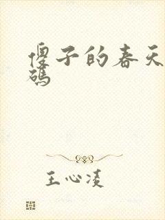 傻子的春天无乱码