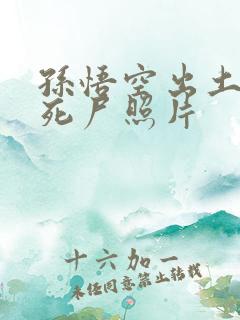 孙悟空出土后的死尸照片