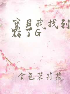 宝贝我找到你的点了G