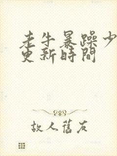 老牛暴躁少女的更新时间