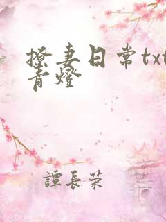撩妻日常txt青灯