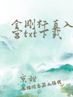 金刚杵直入莲花宫txt下载