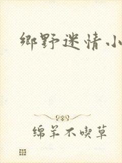 乡野迷情小村医