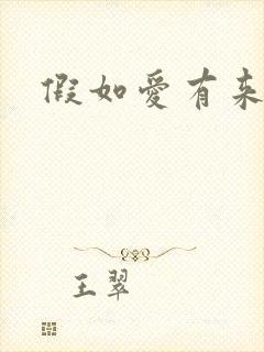 假如爱有来生