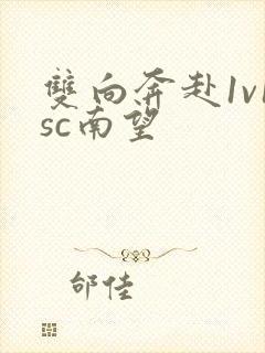双向奔赴1v1sc南望