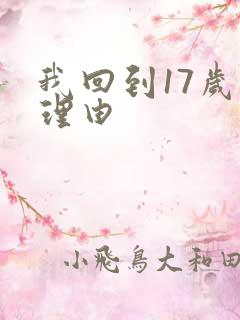 我回到17岁的理由