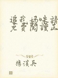 追我妈咪请排队免费阅读正版