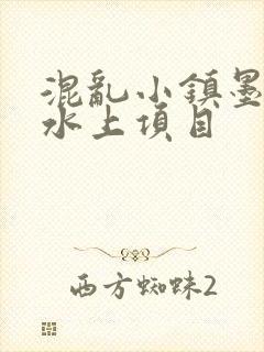 混乱小镇墨池砚水上项目