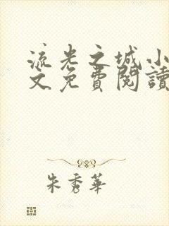 流光之城小说全文免费阅读