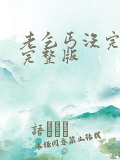 老乞丐没完没了完整版