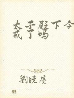 太子殿下今天破戒了吗