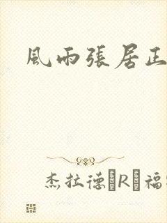 风雨张居正下载