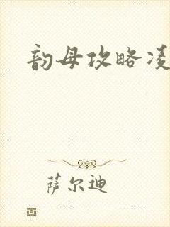 韵母攻略凌小东