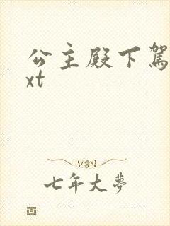 公主殿下驾到txt