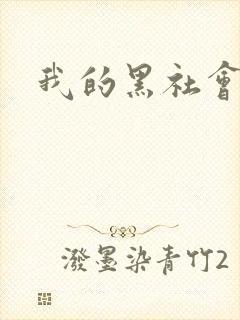 我的黑社会女友