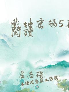 藏地密码5在线阅读