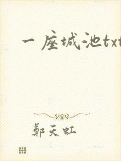 一座城池txt