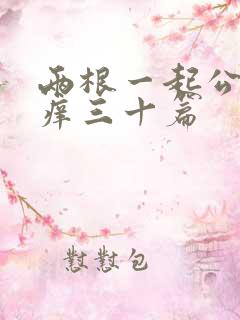 两根一起公憩止痒三十篇