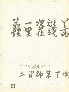 第一次进丫头身体里在线高清