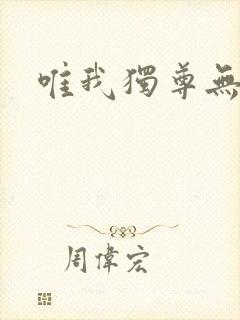 唯我独尊无弹窗