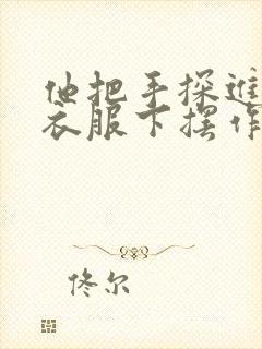 他把手探进我的衣服下摆作文