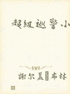 超级巡警小说