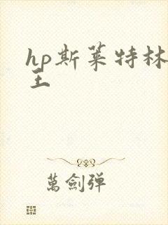 hp斯莱特林之王