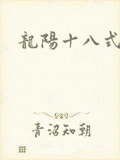 龙阳十八式