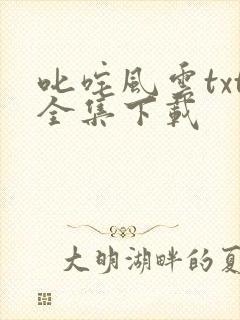 叱咤风云txt全集下载