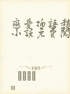 恋爱物语赵菲菲小说免费阅读全文