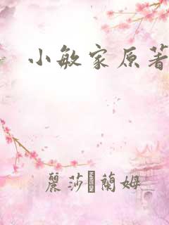 小敏家原著小说