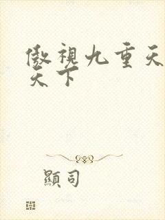 傲视九重天风凌天下