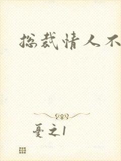 总裁情人不好当