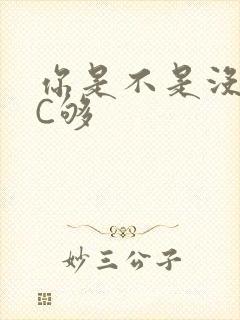 你是不是没有被C够