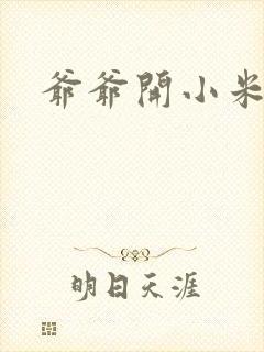 爷爷开小米的处