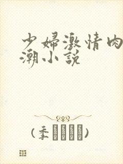 少妇激情肉欲高潮小说