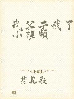 我父子截了一段小视频