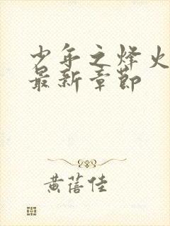 少年之烽火岁月最新章节