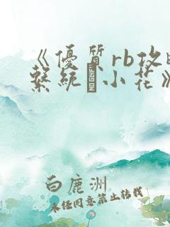 《优质rb攻略系统寀小花》