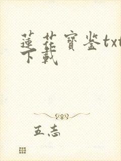 莲花宝鉴txt下载