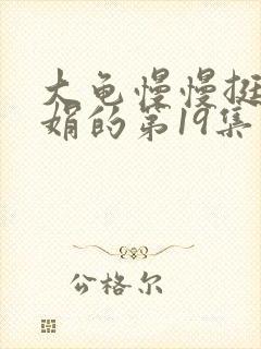 大龟慢慢挺进张娟的第19集