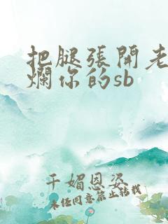 把腿张开老子臊烂你的sb