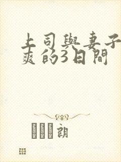 上司与妻子干到爽的3日间