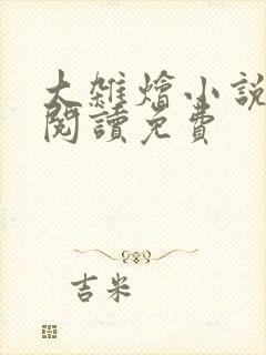 大杂烩小说全集阅读免费