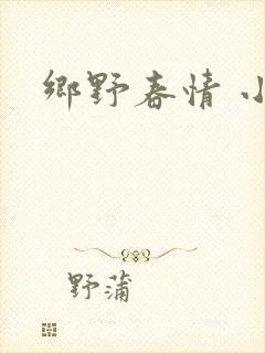 乡野春情 小说