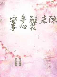 安梦雅老陈的故事心花