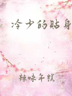 冷少的贴身女人