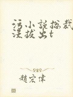 污小说总裁整夜没拔出t