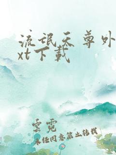 流氓天尊外传txt下载